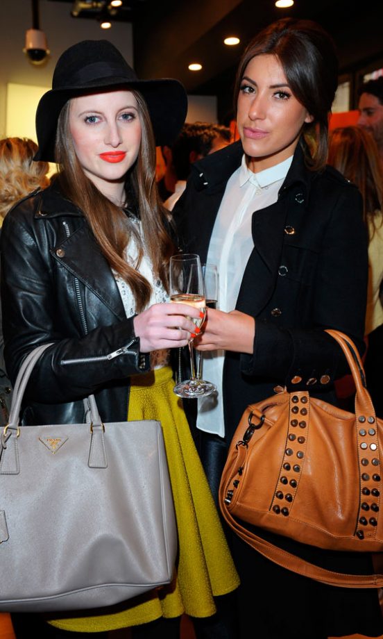 Rosie Fortescue And Gabriella Ellis At Chloe Green CJG Shoe Launch Party, 2012