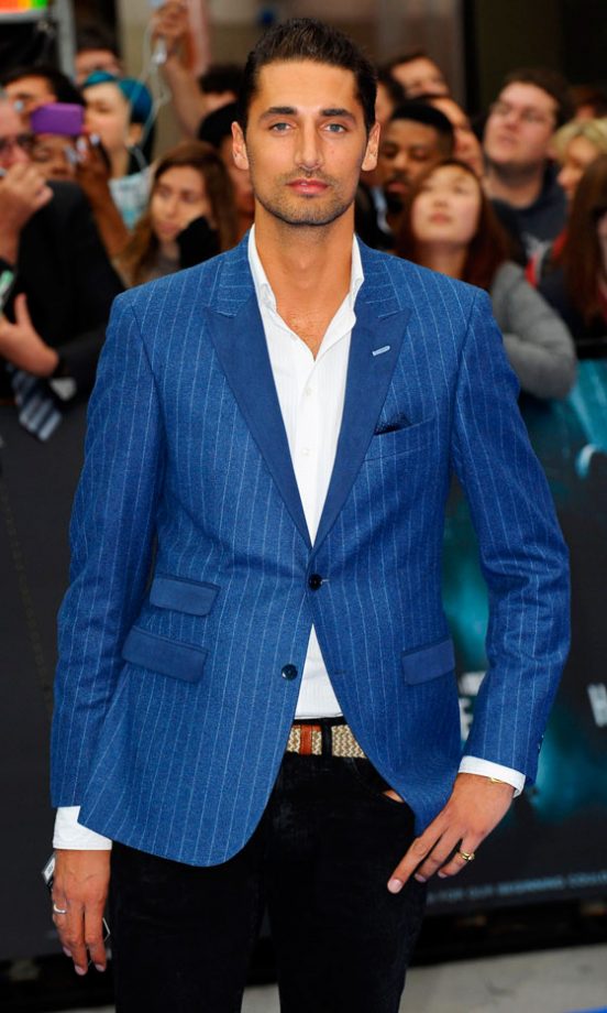 Hugo Taylor At The Prometheus Film Premiere In London, 2012