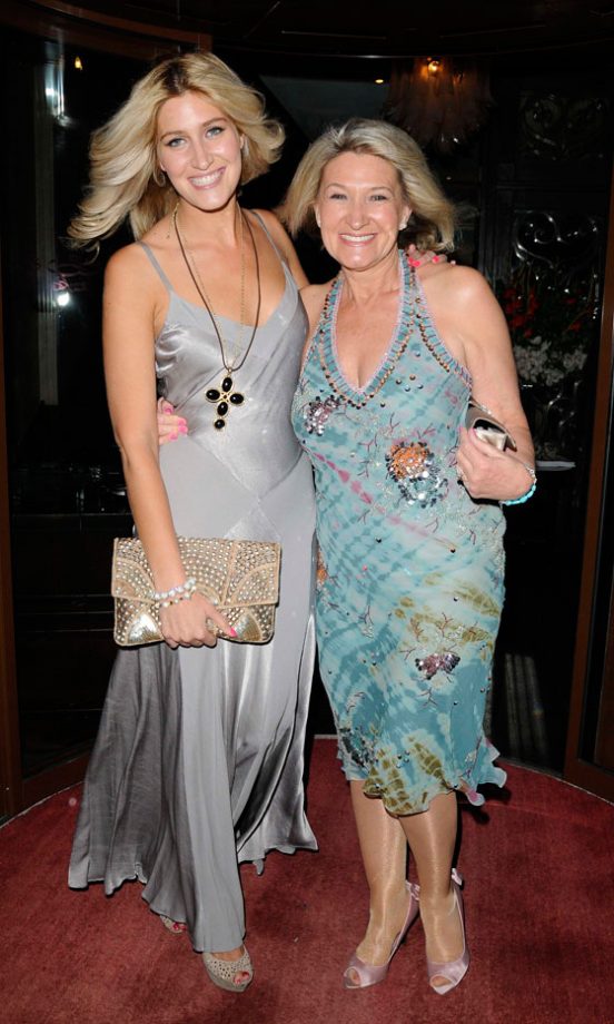 Cheska Hull And Her Mum At Cheska Hull's 26th Birthday Party, 2012