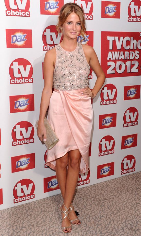Made In Chelsea's Millie Mackintosh At The TV Choice Awards, 2012