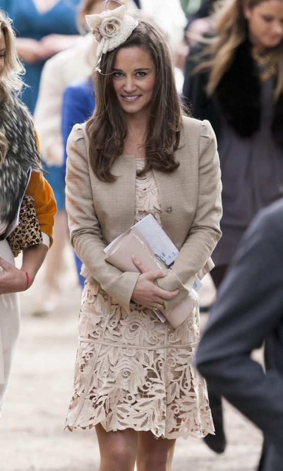 Pippa Middleton At A Friend's Wedding, 2012
