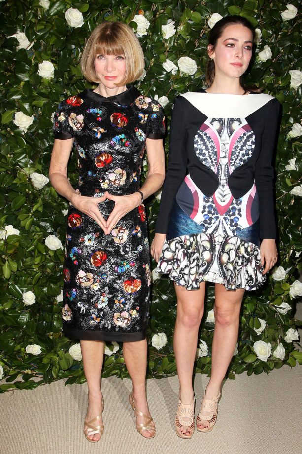 Anna Wintour Is Accompanied By Daughter Bee Shaffer For The Evening