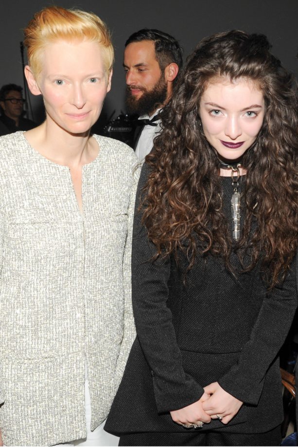 Tilda Swinton Grabs A Few Moments With Hitmaker Lorde