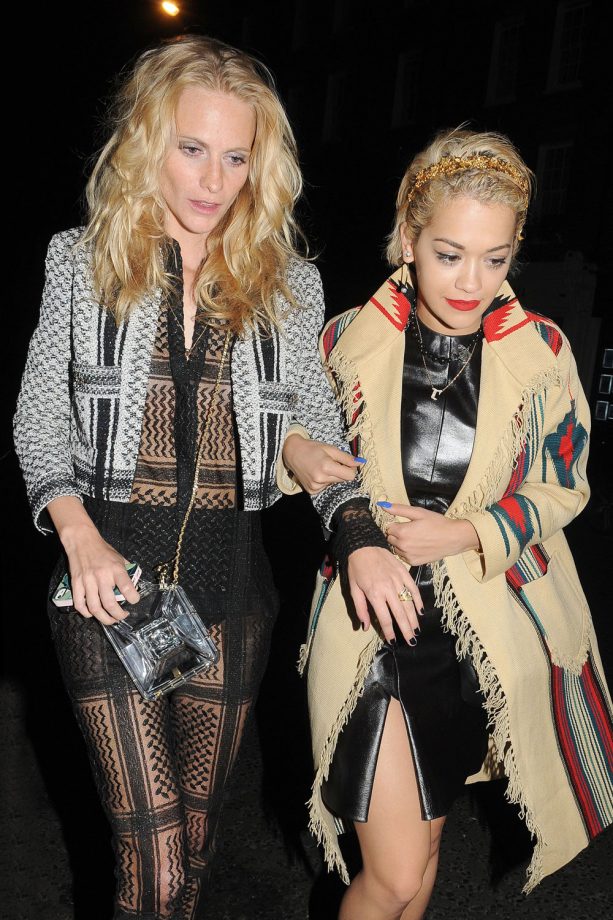 Poppy Delevingne and Rita Ora, 2015