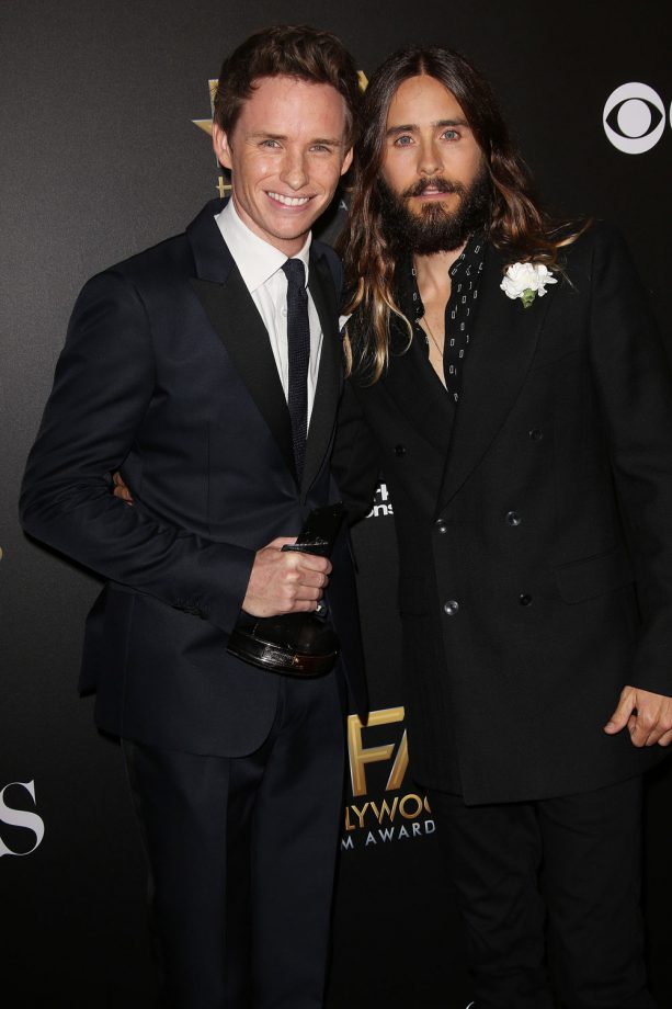 Eddie Redmayne and Jared Leto, 2015