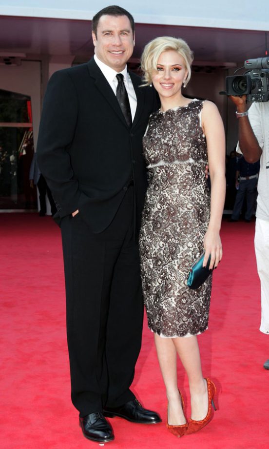 Scarlett Johansson And John Travolta At The 61st Venice Film Festival, 2004