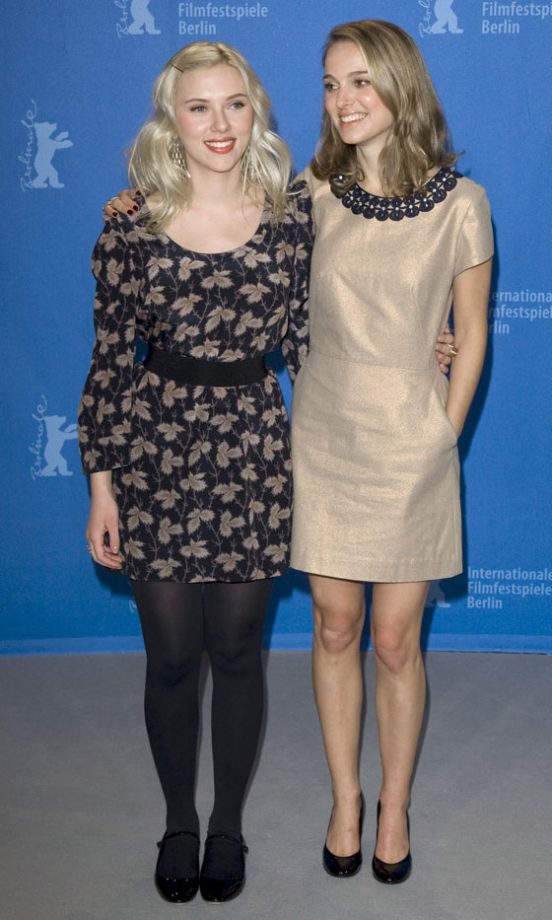 Scarlett Johansson and Nathalie Portman At ‘The Other Boleyn Girl' Film Photocall At The 58th Berlinale Film Festival, Germany, 2008