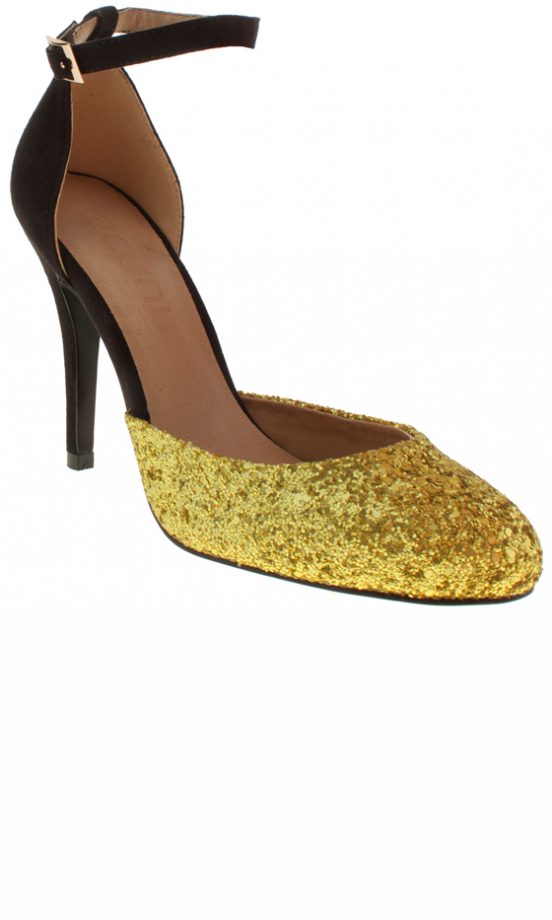 Schuh AW13 Collection: Gold Cherub Heels