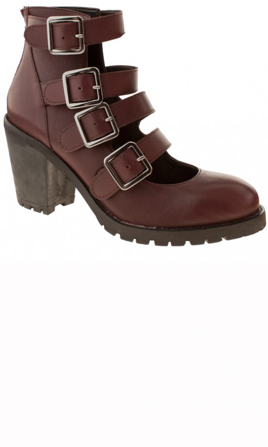 Schuh AW13 Collection: Burgundy Cryptic Heels