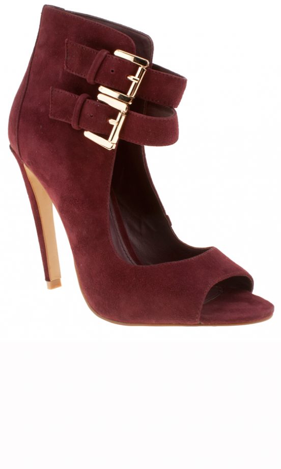 Schuh AW13 Collection: Burgundy Fact Fun Heels