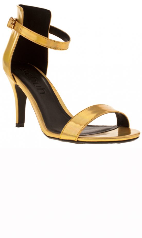 Schuh AW13 Collection: Gold Girl Is Mine Heels