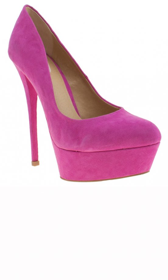 Schuh AW13 Collection: Pink Great Heights Stilettos