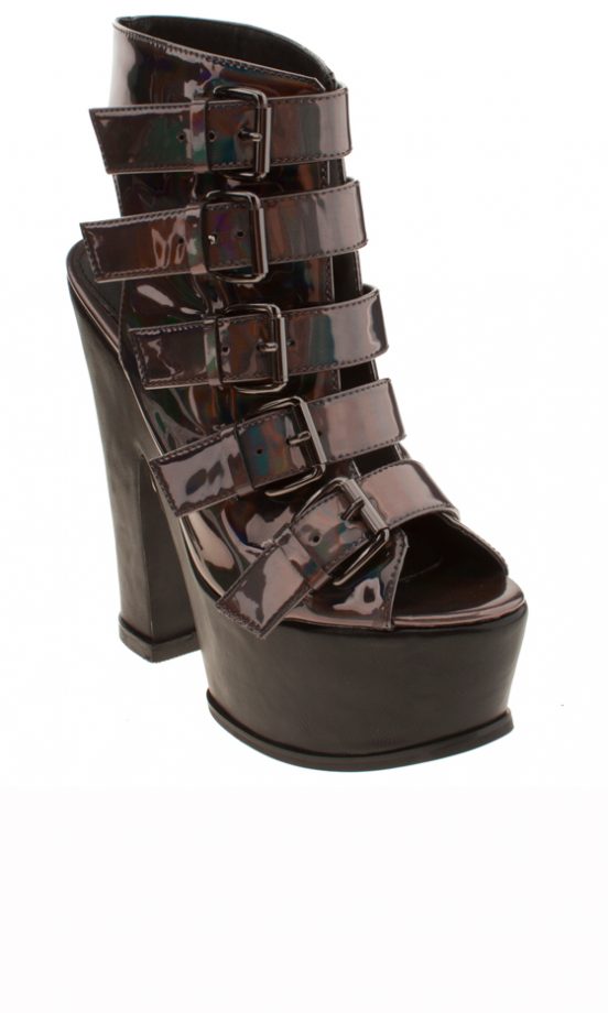Schuh AW13 Collection: Pewter Shout Out Heels