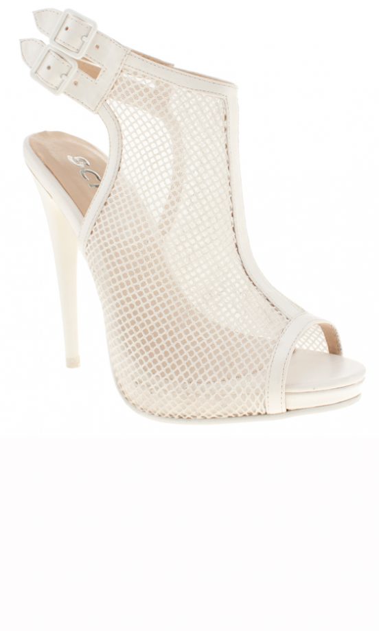 Schuh AW13 Collection: White Temptation Heels