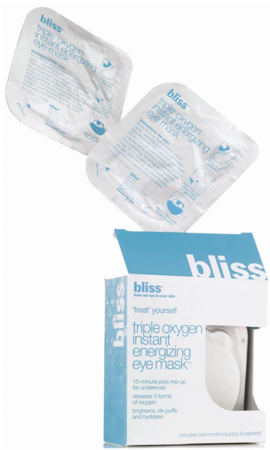 Bliss Triple Oxygen Instant Energizing Eye Mask, £35