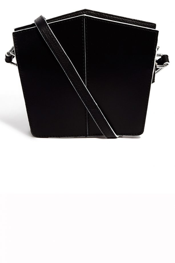 ASOS Leather Hexagonal Cross Body Bag, £45