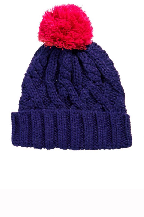 Asos Cable Pom Pom Beanie, £7