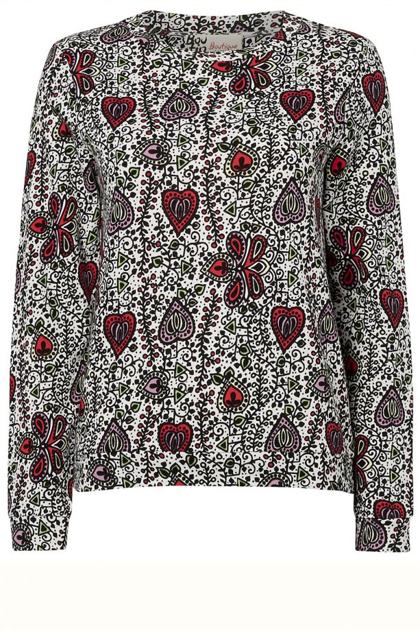 Boutique by Jaeger Vine Print Sweatshirt, £48
