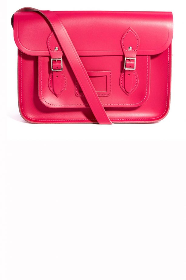 Cambridge Satchel Company Matte Pink Leather Satchel, £116