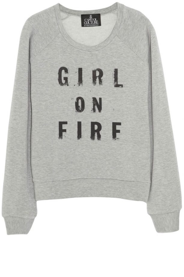 Capitol Couture By Trish Summerville 'Girl On Fire' Sweatshirt, £115