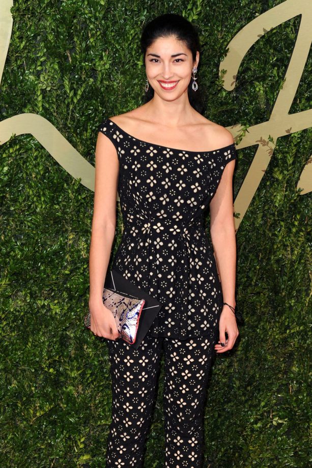 Caroline Issa at The British Fashion Awards 2013