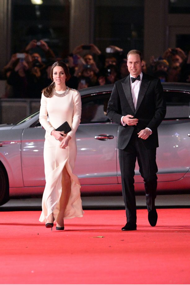 The Duchess of Cambridge and The Duke of Cambridge At The The 'Mandela: Long Walk To Freedom' Premiere