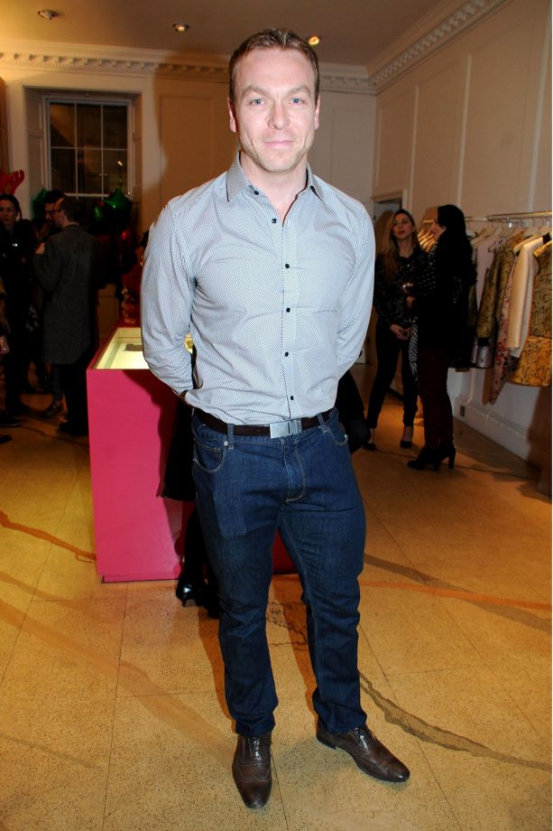 Chris Hoy At The Stella McCartney Christmas Lights Ceremony