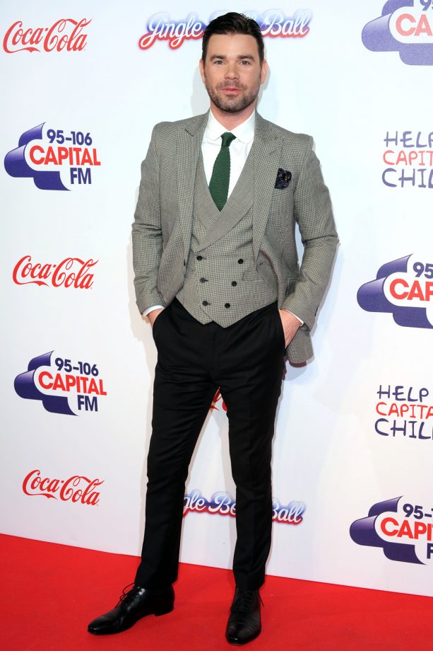 Dave Berry Looking Dapper At The Jingle Bell Ball