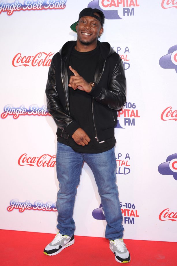 Dizzee Rascal In A Cap At The Jingle Bell Ball