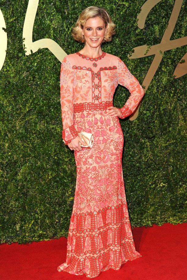 Emilia Fox at The British Fashion Awards 2013