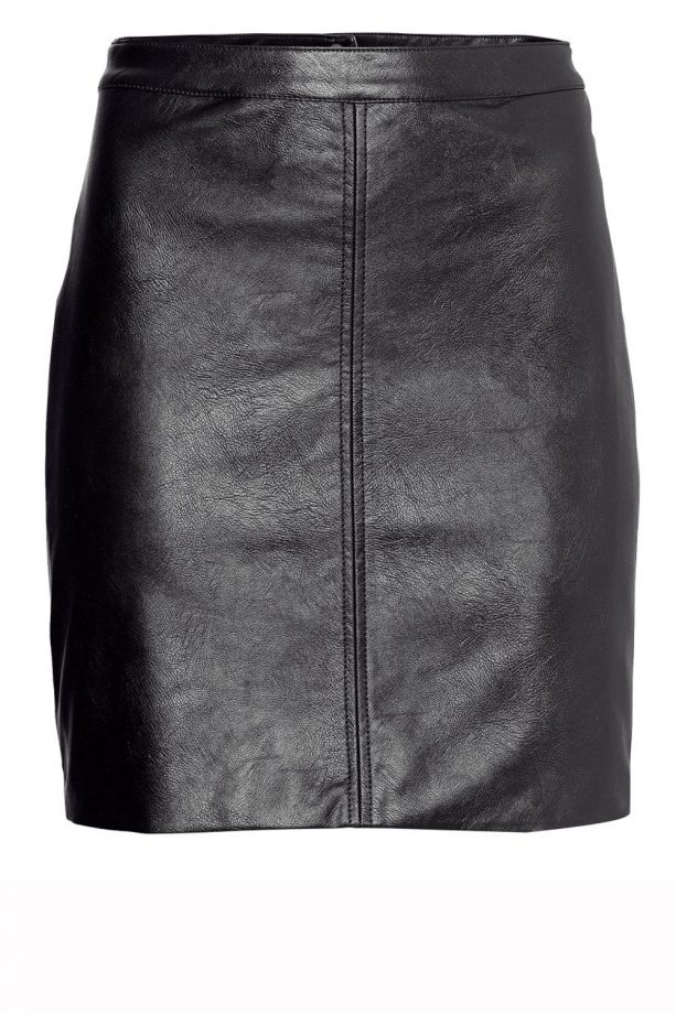 H&M Imitations Leather Skirt, £14.99