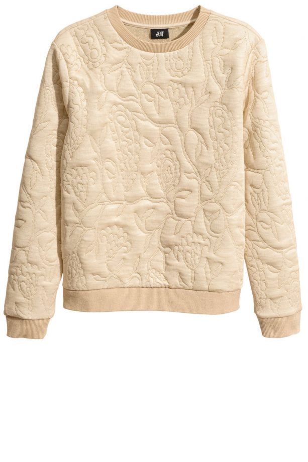 H&M Textured Sweatshirt, £29.99
