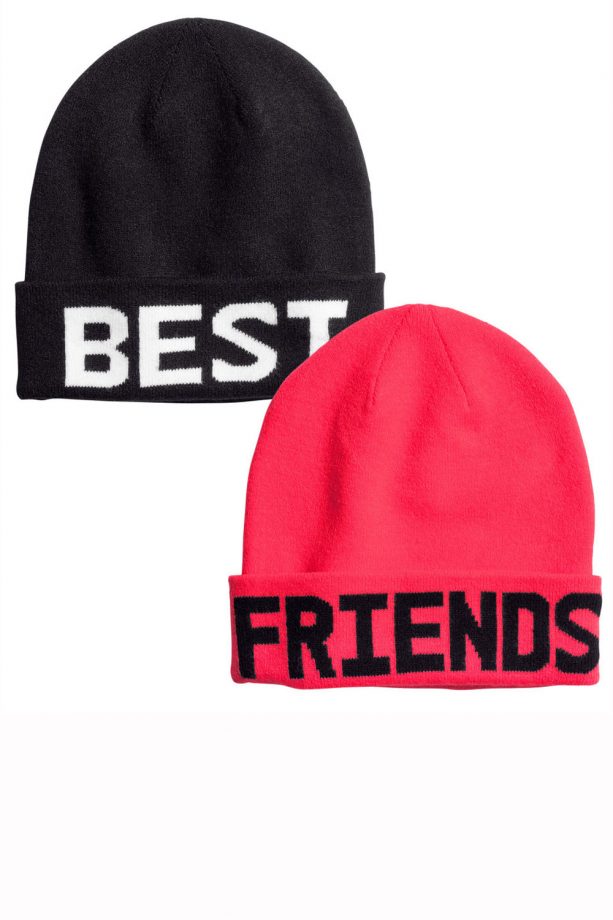H&M Two-Pack Hats, £6.99