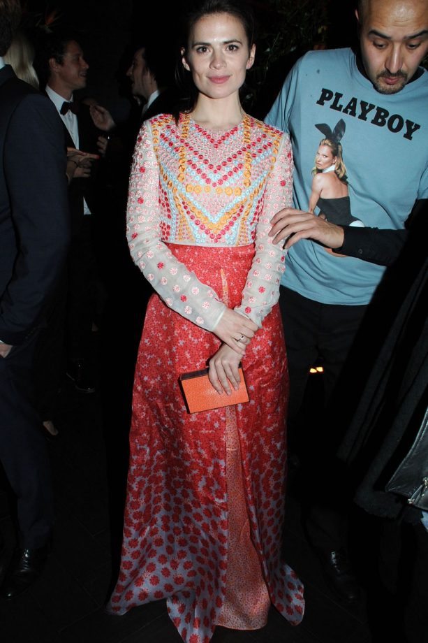 Hayley Atwell At The Playboy 60th Anniversary Party