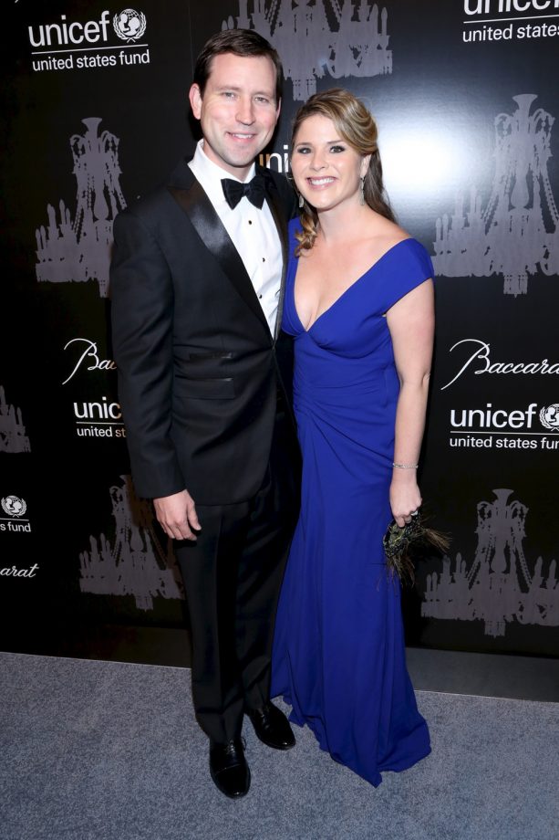 Henry Hager and Jenna Bush At The UNICEF Snowflake Ball 2013