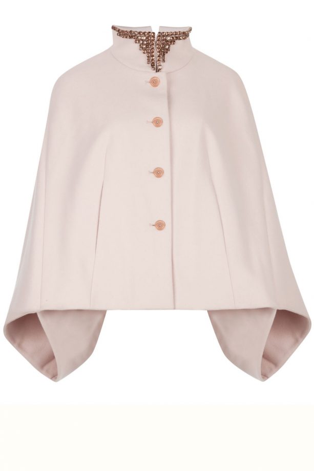 Ted Baker Hollisi Embellished Collar Cape, £269