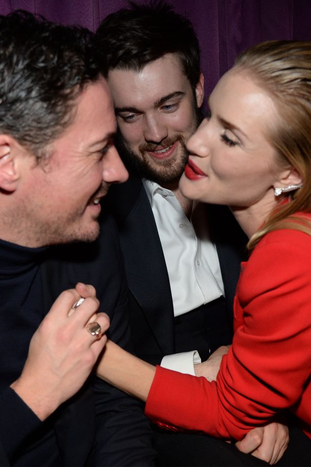 Jack Whitehall And Rosie Huntington-Whiteley At The Playboy 60th Anniversary Party