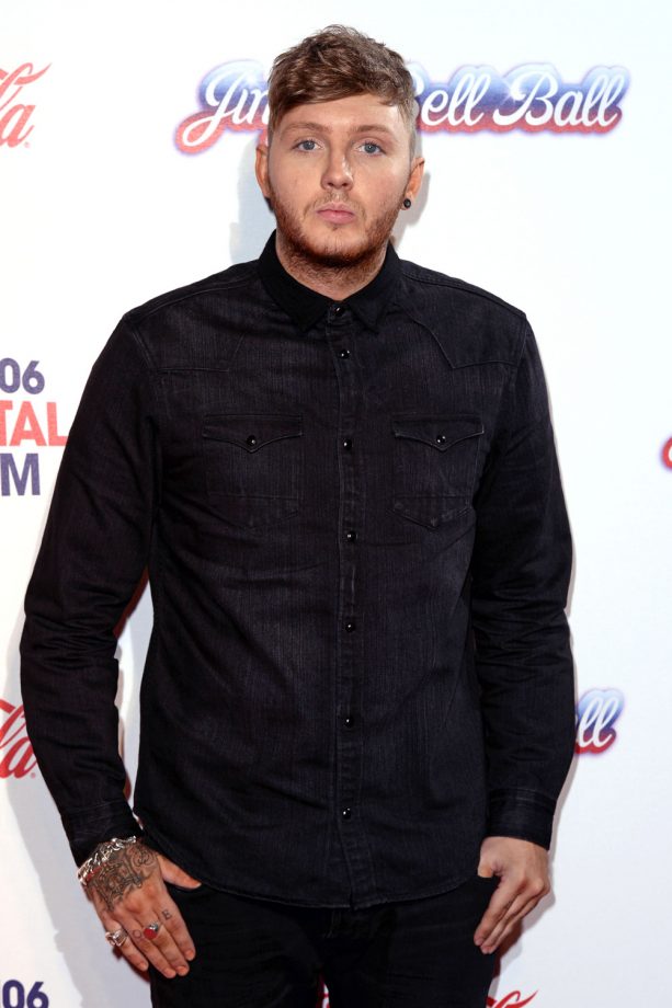 James Arthur Looked Dapper In Black At The Jingle Bell Ball