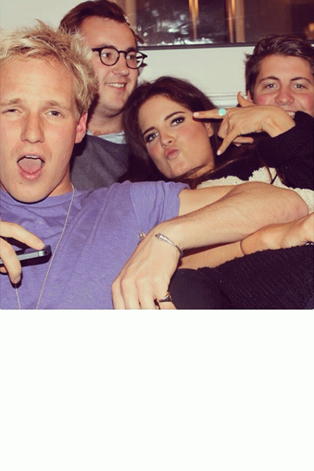 Jamie Laing, Francis Boulle, Binky Felstead And Stevie Johnson Have A Flat Hang Out, 2013