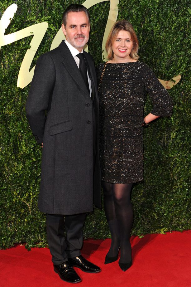 Jenny Packham at The British Fashion Awards 2013