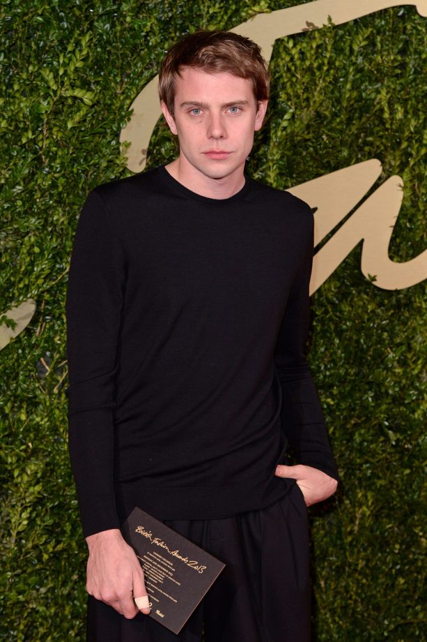 Jonathan Anderson at The British Fashion Awards 2013