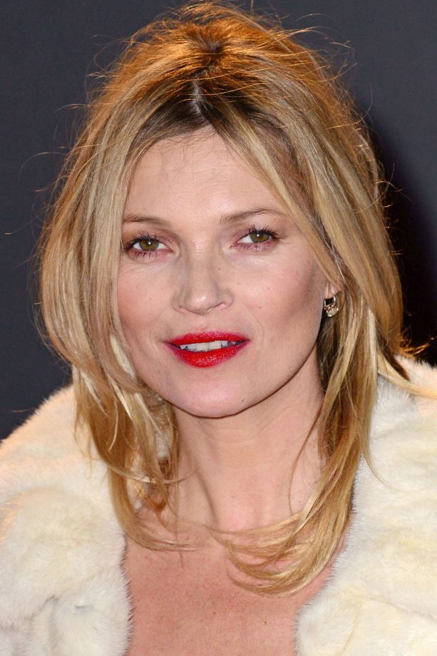 Kate Moss' Red Pout At The British Fashion Awards, 2013