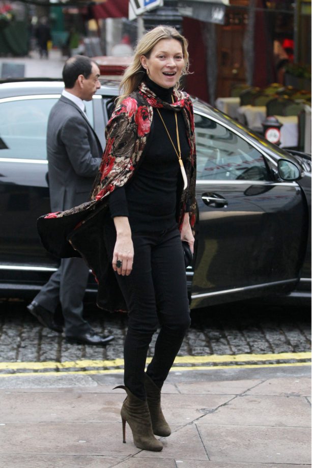 Kate Moss Out and About In London