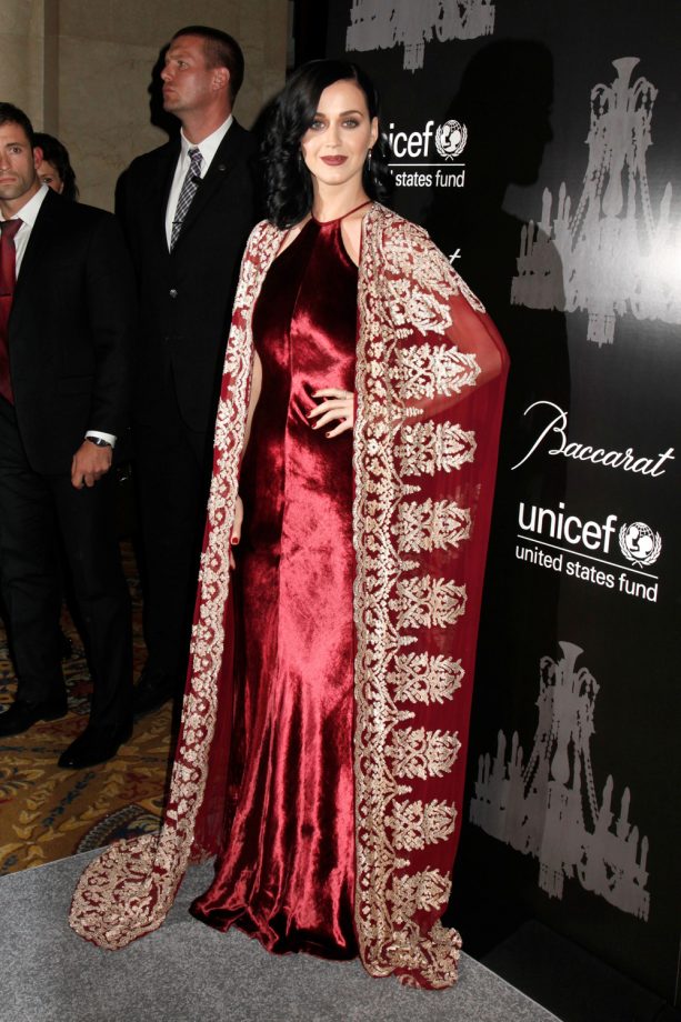 Katy Perry At The UNICEF Snowflake Ball 2013