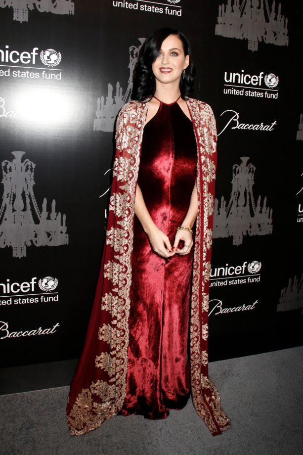 Katy Perry At The UNICEF Snowflake Ball 2013