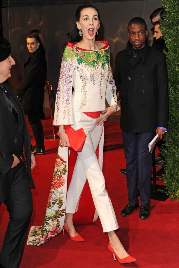 L'Wren Scott at The British Fashion Awards 2013