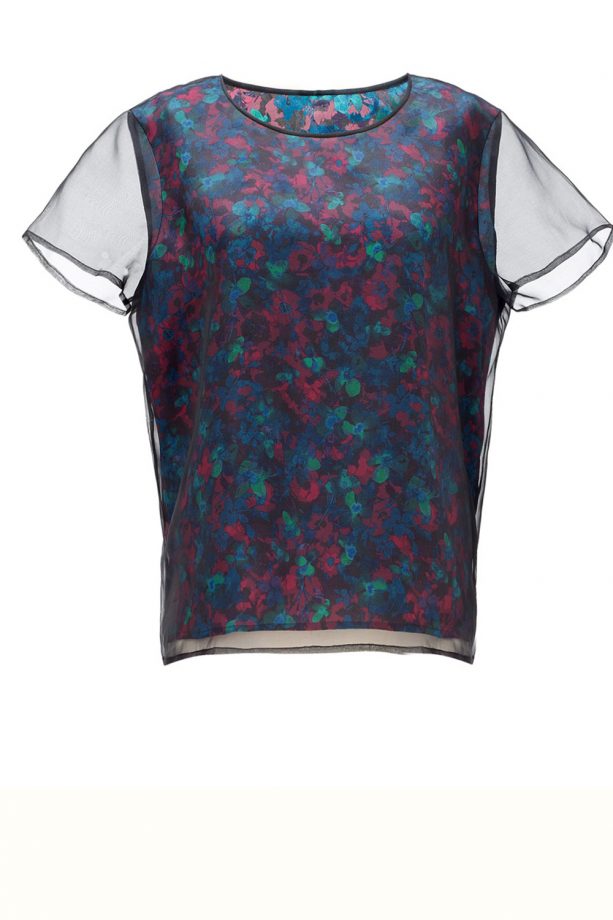 Jigsaw Layered Bloom Print Top, £119