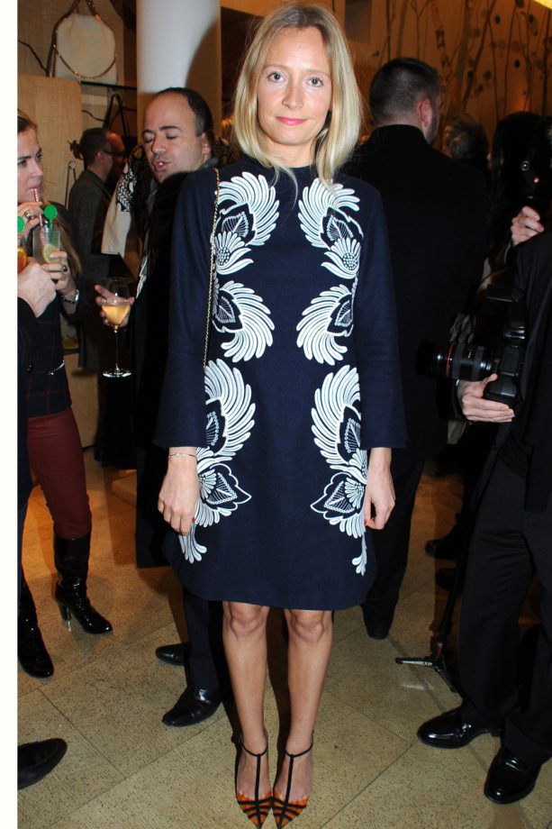 Martha Ward At The Stella McCartney Christmas Lights Ceremony