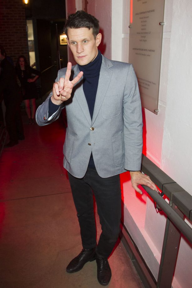 Matt Smith Goes Retro At The 'American Psycho' Play Press Night After Party
