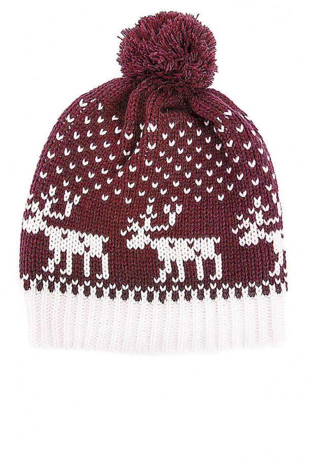 Missguided Fairisle Bobble Hat, £5.99